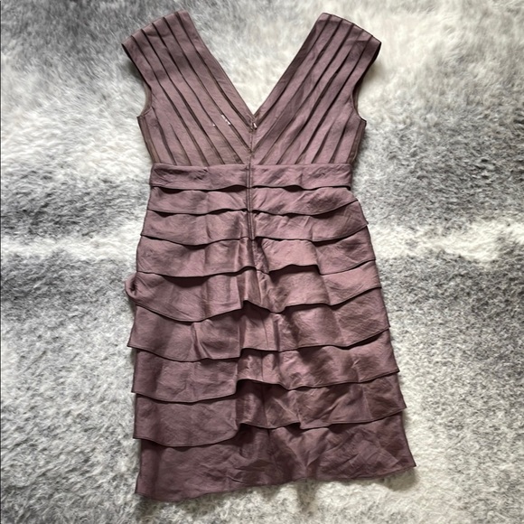 Adrianna Papell Mauve Sleeveless Dress - Picture 10 of 14